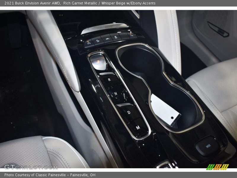 Rich Garnet Metallic / Whisper Beige w/Ebony Accents 2021 Buick Envision Avenir AWD