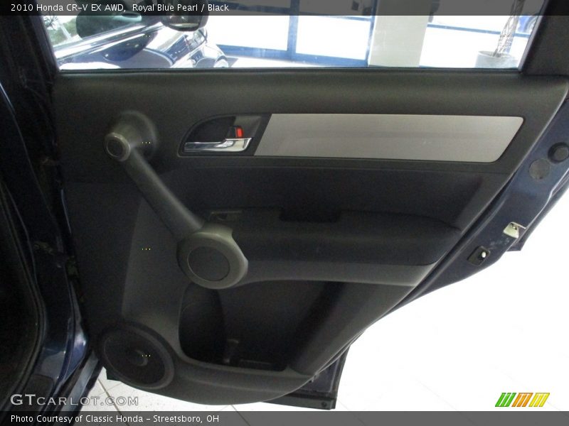 Royal Blue Pearl / Black 2010 Honda CR-V EX AWD