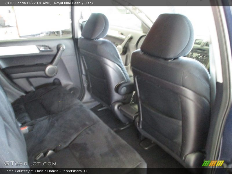 Royal Blue Pearl / Black 2010 Honda CR-V EX AWD