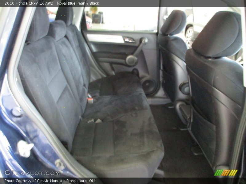 Royal Blue Pearl / Black 2010 Honda CR-V EX AWD