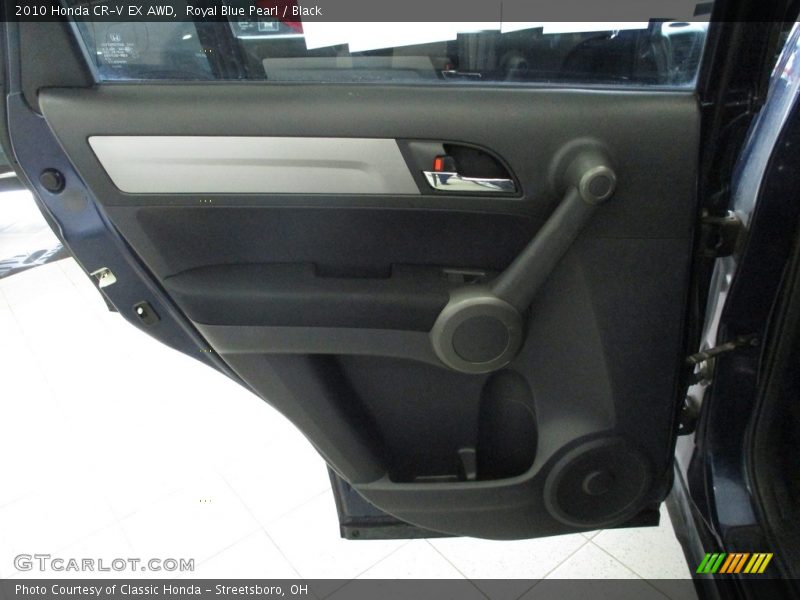 Royal Blue Pearl / Black 2010 Honda CR-V EX AWD