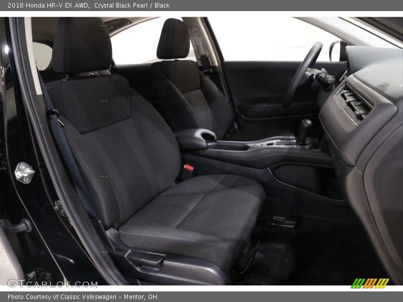 Crystal Black Pearl / Black 2018 Honda HR-V EX AWD