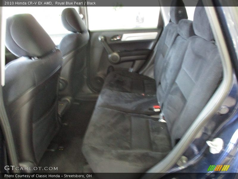 Royal Blue Pearl / Black 2010 Honda CR-V EX AWD