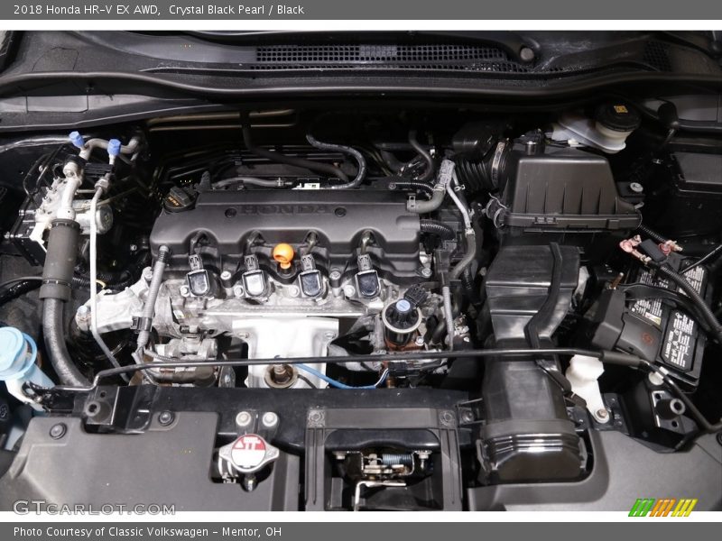 Crystal Black Pearl / Black 2018 Honda HR-V EX AWD