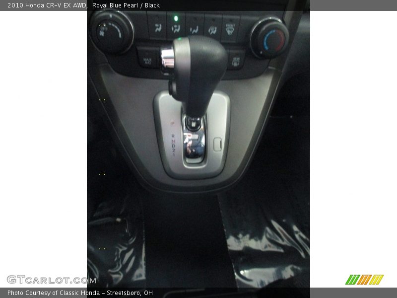 Royal Blue Pearl / Black 2010 Honda CR-V EX AWD