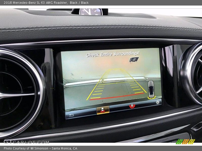 Black / Black 2018 Mercedes-Benz SL 63 AMG Roadster