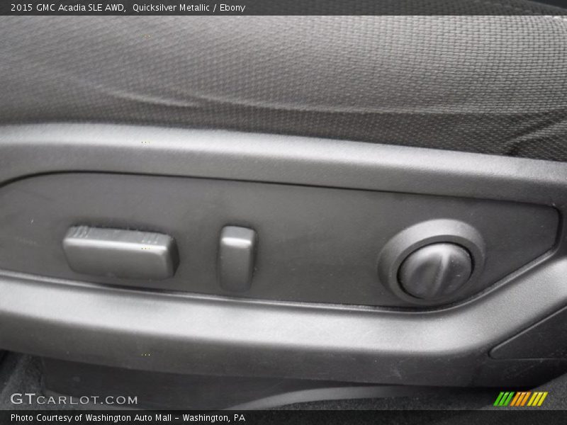 Quicksilver Metallic / Ebony 2015 GMC Acadia SLE AWD