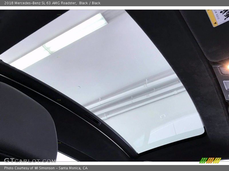 Black / Black 2018 Mercedes-Benz SL 63 AMG Roadster