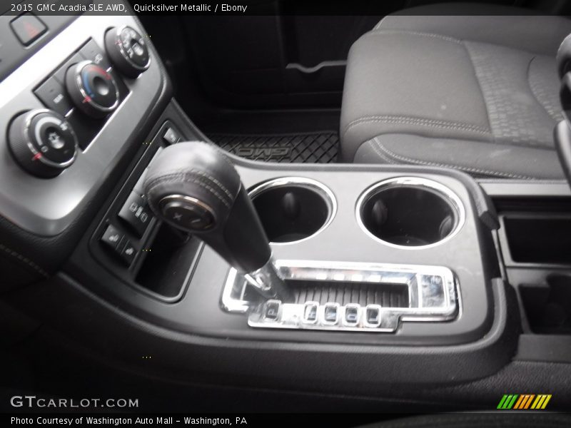 Quicksilver Metallic / Ebony 2015 GMC Acadia SLE AWD