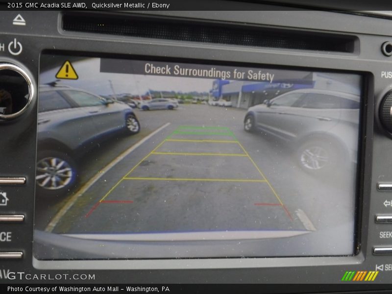 Quicksilver Metallic / Ebony 2015 GMC Acadia SLE AWD