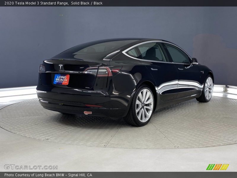 Solid Black / Black 2020 Tesla Model 3 Standard Range