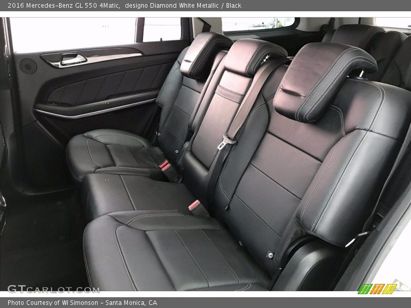 designo Diamond White Metallic / Black 2016 Mercedes-Benz GL 550 4Matic