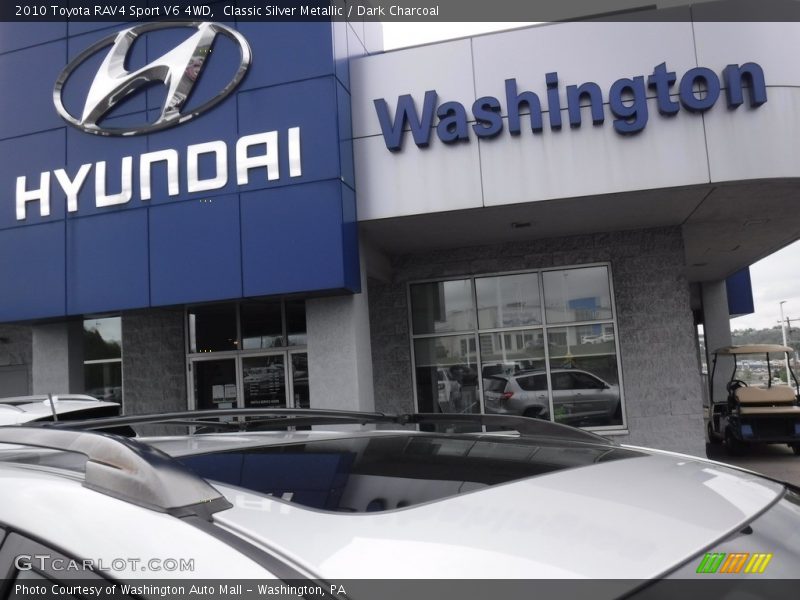 Classic Silver Metallic / Dark Charcoal 2010 Toyota RAV4 Sport V6 4WD