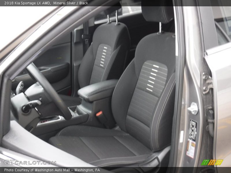 Mineral Silver / Black 2018 Kia Sportage LX AWD