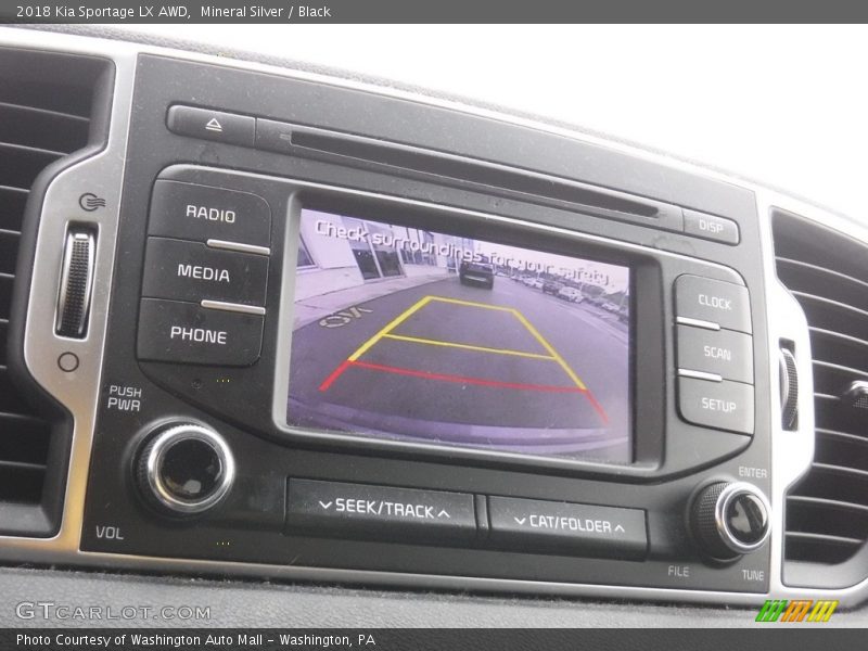Mineral Silver / Black 2018 Kia Sportage LX AWD
