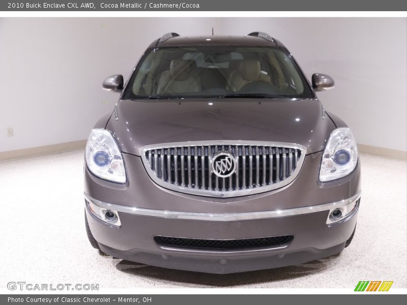 Cocoa Metallic / Cashmere/Cocoa 2010 Buick Enclave CXL AWD