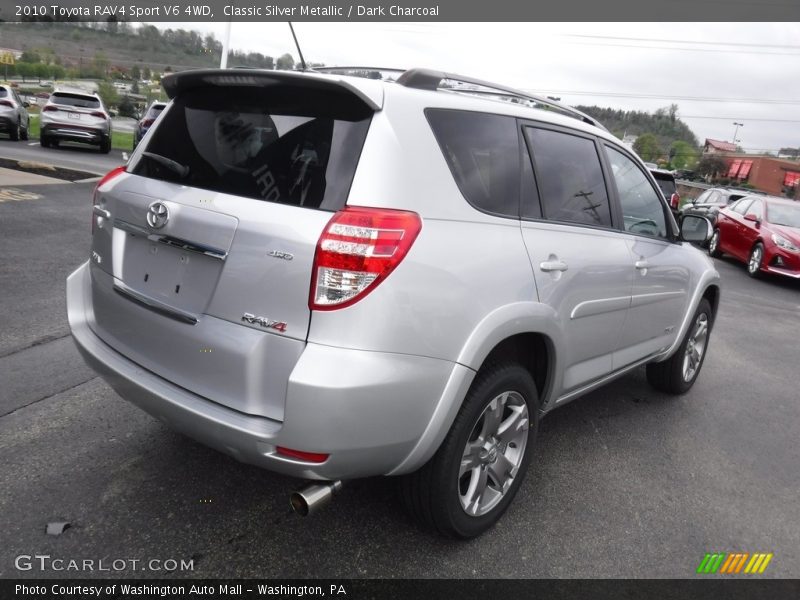 Classic Silver Metallic / Dark Charcoal 2010 Toyota RAV4 Sport V6 4WD