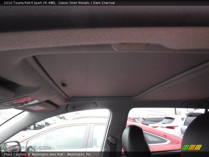 Classic Silver Metallic / Dark Charcoal 2010 Toyota RAV4 Sport V6 4WD