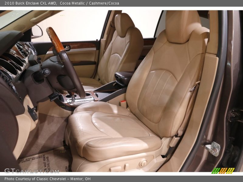 Cocoa Metallic / Cashmere/Cocoa 2010 Buick Enclave CXL AWD