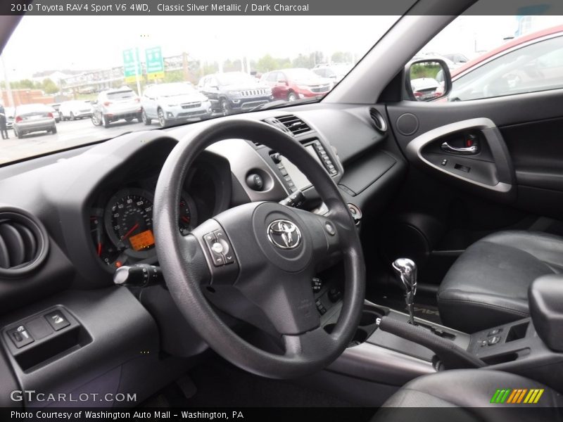 Classic Silver Metallic / Dark Charcoal 2010 Toyota RAV4 Sport V6 4WD