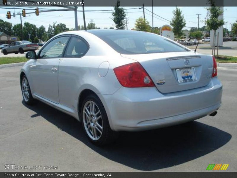 Silver Streak Mica / Dark Gray 2005 Scion tC