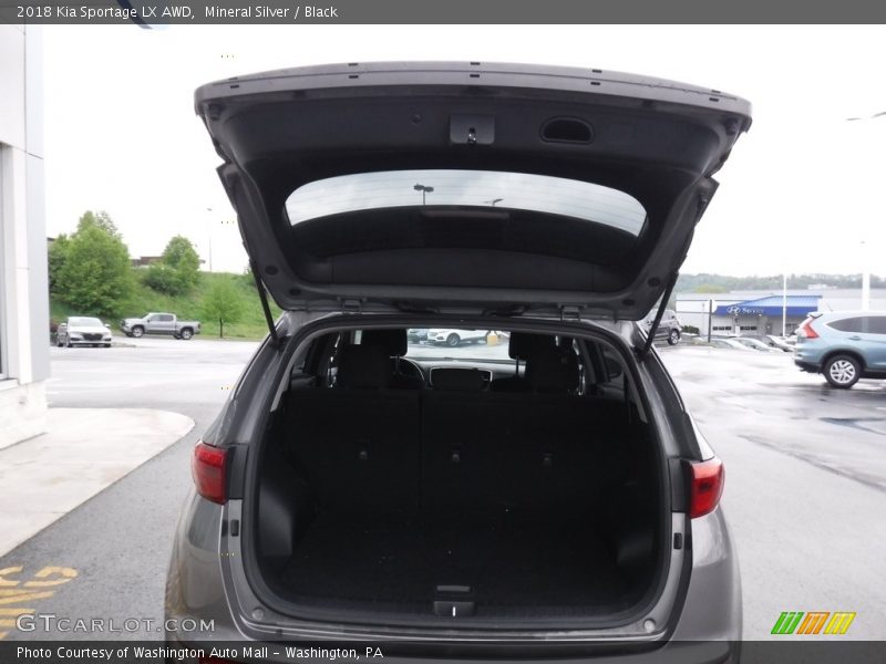 Mineral Silver / Black 2018 Kia Sportage LX AWD