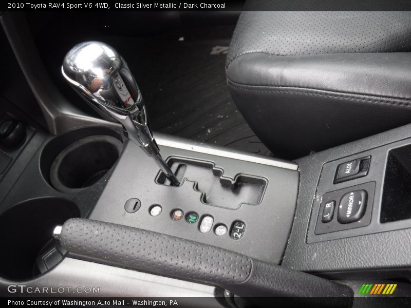 Classic Silver Metallic / Dark Charcoal 2010 Toyota RAV4 Sport V6 4WD