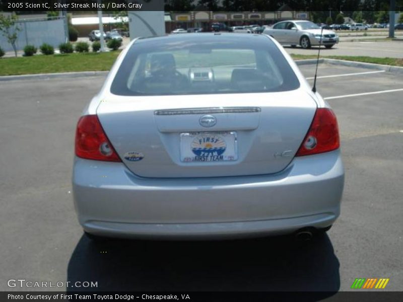 Silver Streak Mica / Dark Gray 2005 Scion tC