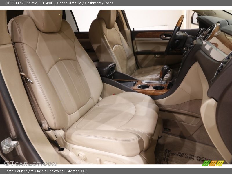 Cocoa Metallic / Cashmere/Cocoa 2010 Buick Enclave CXL AWD