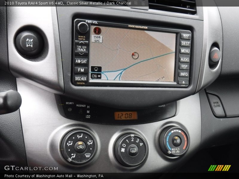 Classic Silver Metallic / Dark Charcoal 2010 Toyota RAV4 Sport V6 4WD