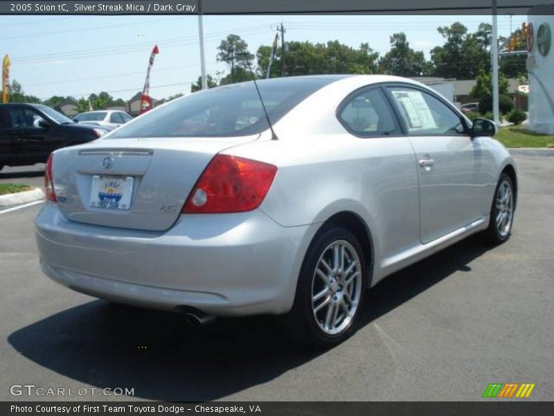 Silver Streak Mica / Dark Gray 2005 Scion tC