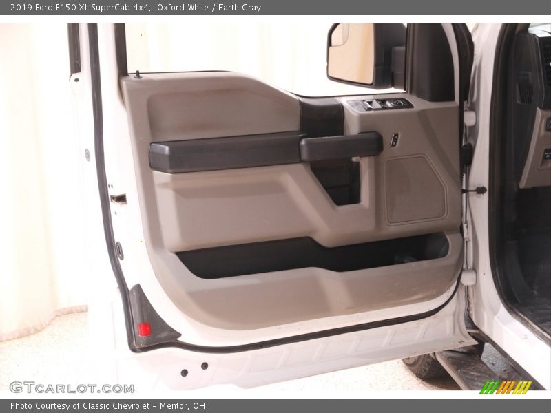 Oxford White / Earth Gray 2019 Ford F150 XL SuperCab 4x4