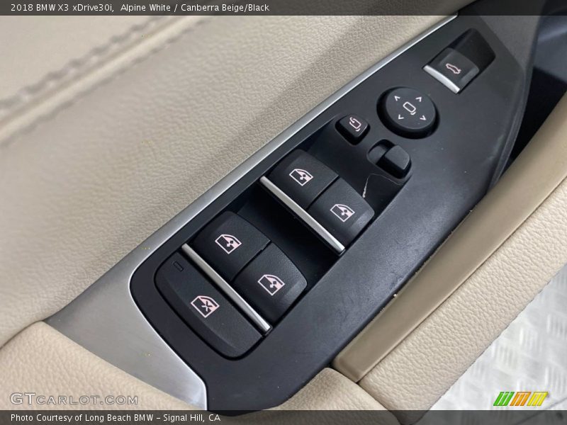 Alpine White / Canberra Beige/Black 2018 BMW X3 xDrive30i
