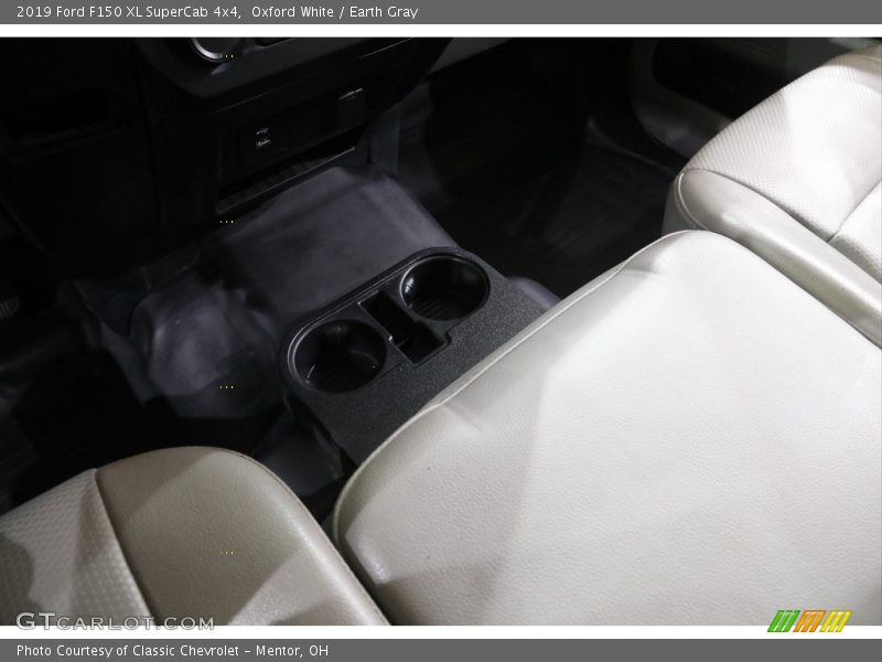 Oxford White / Earth Gray 2019 Ford F150 XL SuperCab 4x4