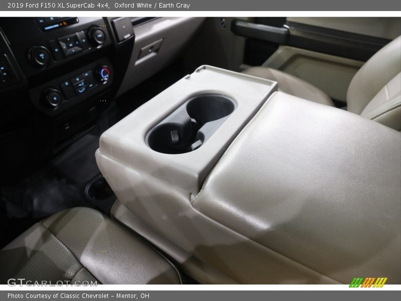 Oxford White / Earth Gray 2019 Ford F150 XL SuperCab 4x4