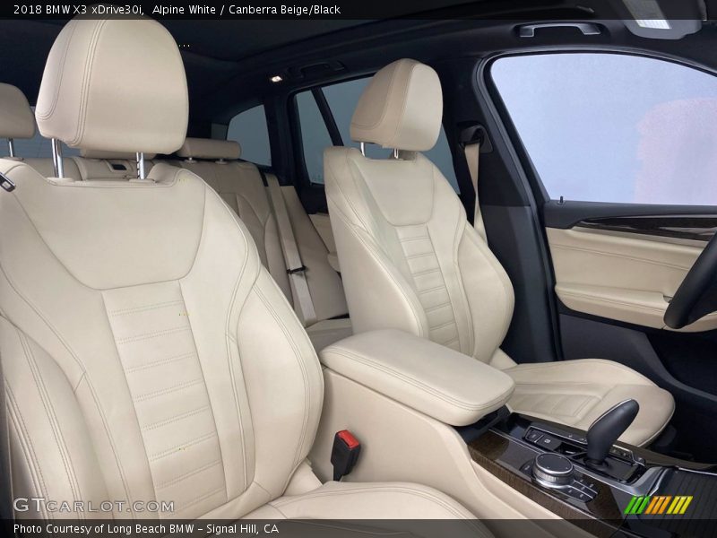 Alpine White / Canberra Beige/Black 2018 BMW X3 xDrive30i