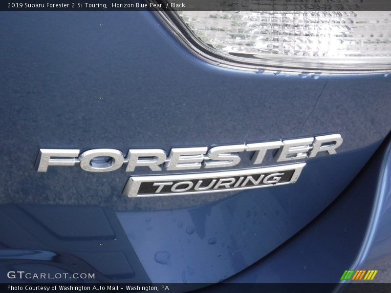 Horizon Blue Pearl / Black 2019 Subaru Forester 2.5i Touring