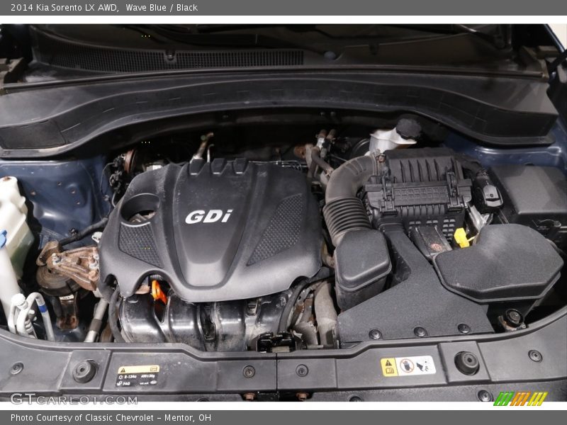 Wave Blue / Black 2014 Kia Sorento LX AWD