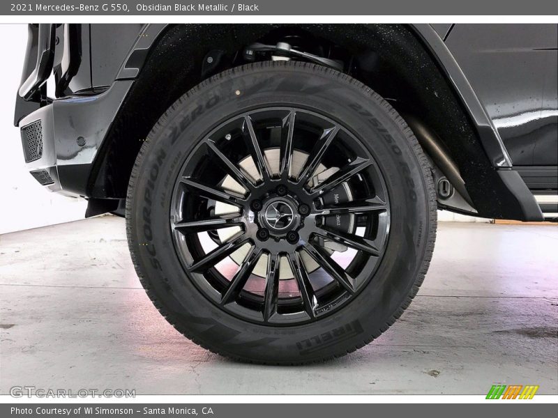 Obsidian Black Metallic / Black 2021 Mercedes-Benz G 550