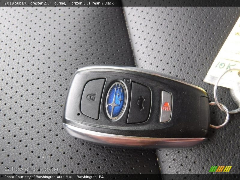 Horizon Blue Pearl / Black 2019 Subaru Forester 2.5i Touring