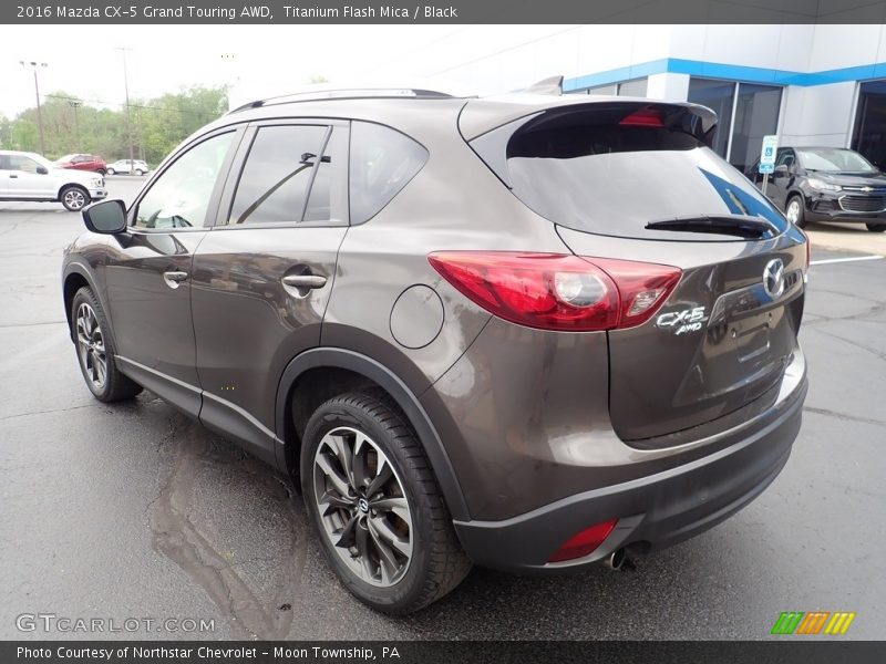 Titanium Flash Mica / Black 2016 Mazda CX-5 Grand Touring AWD