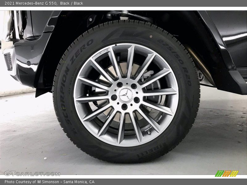 Black / Black 2021 Mercedes-Benz G 550