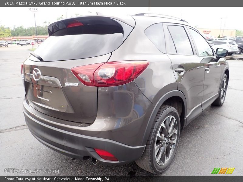 Titanium Flash Mica / Black 2016 Mazda CX-5 Grand Touring AWD
