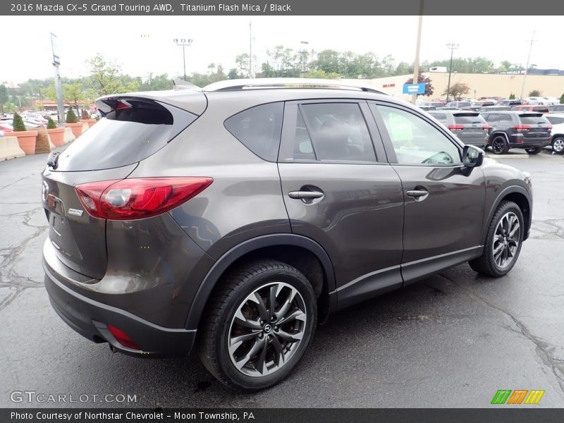 Titanium Flash Mica / Black 2016 Mazda CX-5 Grand Touring AWD