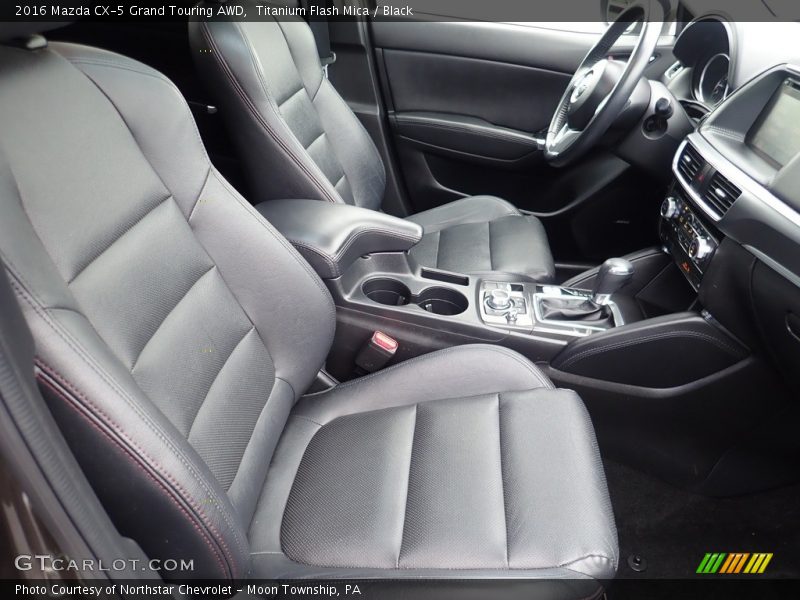 Titanium Flash Mica / Black 2016 Mazda CX-5 Grand Touring AWD