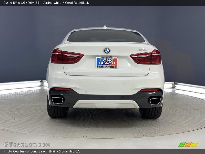 Exhaust of 2019 X6 sDrive35i