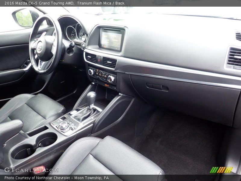 Titanium Flash Mica / Black 2016 Mazda CX-5 Grand Touring AWD