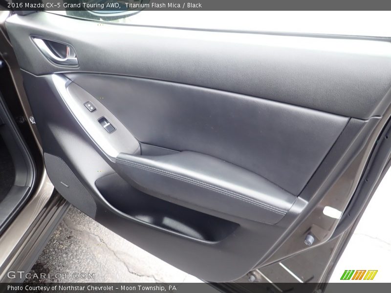 Titanium Flash Mica / Black 2016 Mazda CX-5 Grand Touring AWD
