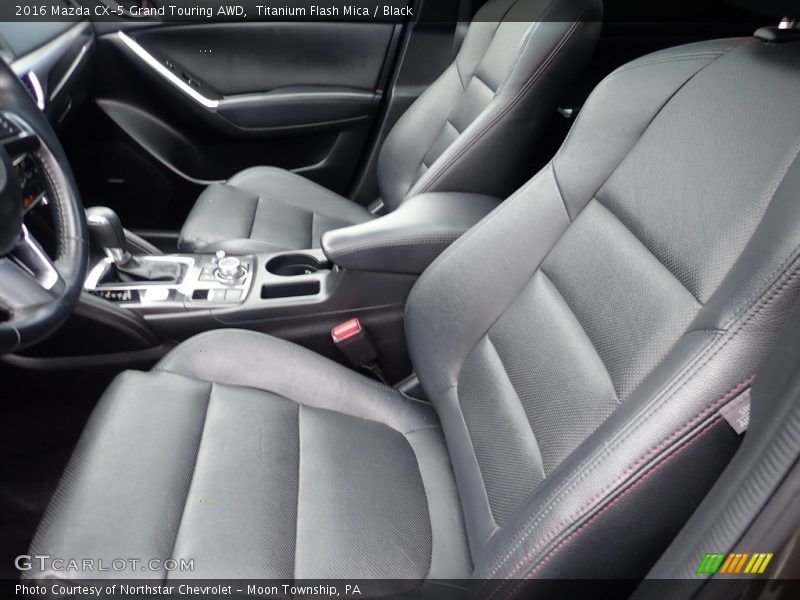 Titanium Flash Mica / Black 2016 Mazda CX-5 Grand Touring AWD
