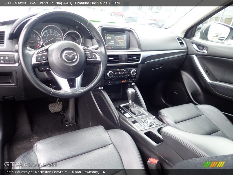 Titanium Flash Mica / Black 2016 Mazda CX-5 Grand Touring AWD
